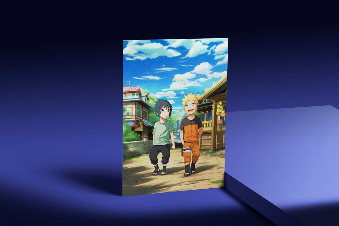 Naruto - Sasuke & Naruto as kids