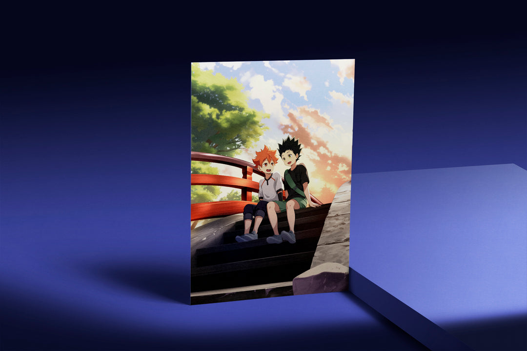 Haiku & HunterxHunter - Hinata & Gon