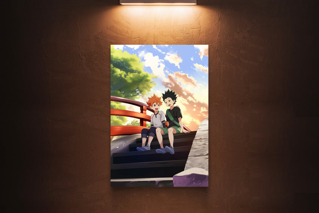 Haiku & HunterxHunter - Hinata & Gon