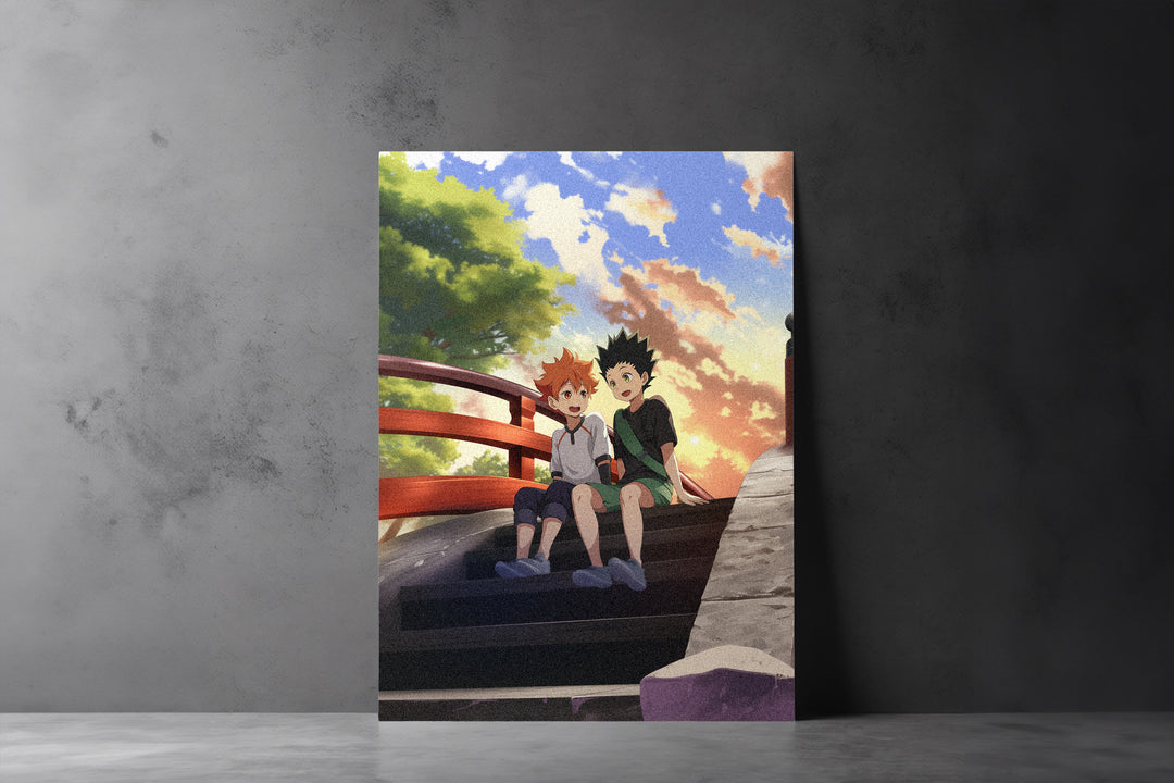 Haiku & HunterxHunter - Hinata & Gon