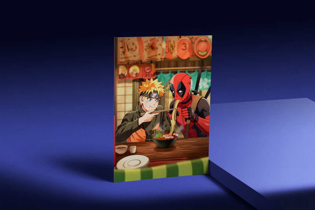 Naruto with Deadpool