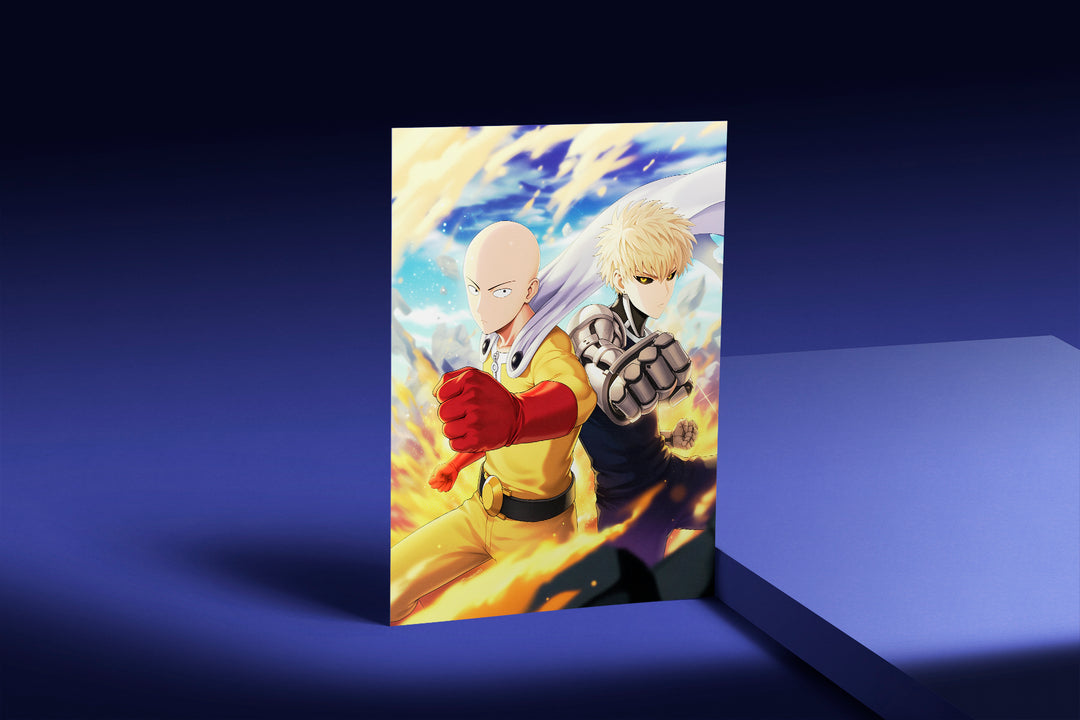 Saitama and Genos